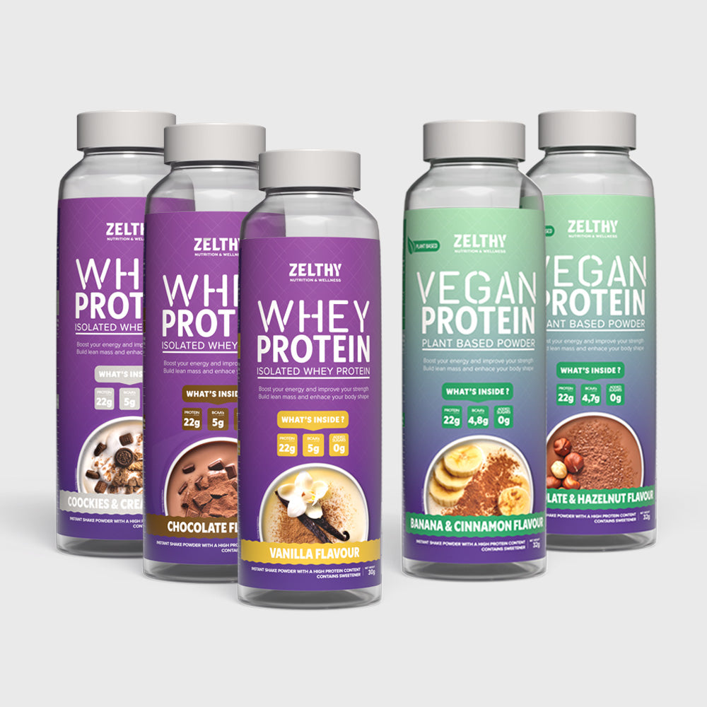 Protein Discovery Pack - 5 x Protein Bottle
