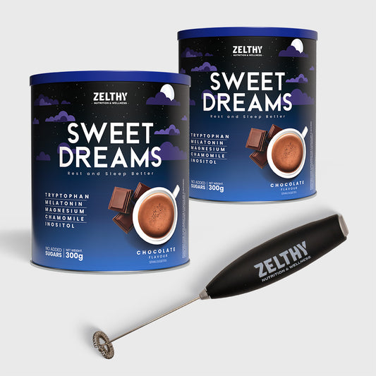 Kit Dulces Sueños – 2 Mezclas para Dormir + Mezclador Zelthy Gratis